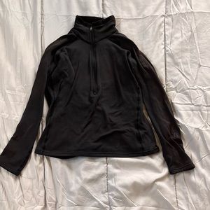Black Patagonia 3/4 Zip Capilene